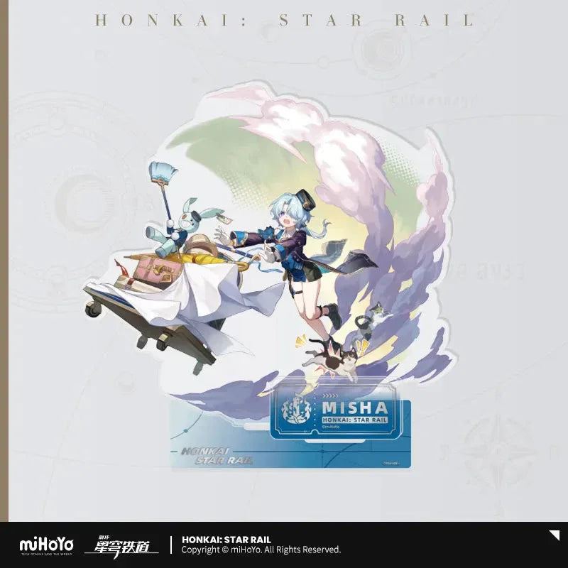 Honkai: Star Rail The Destruction Character Warp Artwork Acrylic Stand