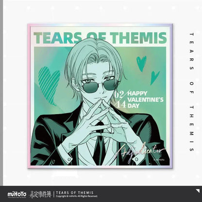 Tears of Themis Happy Valentine's Day Series Decorative Shikishi Cardboard