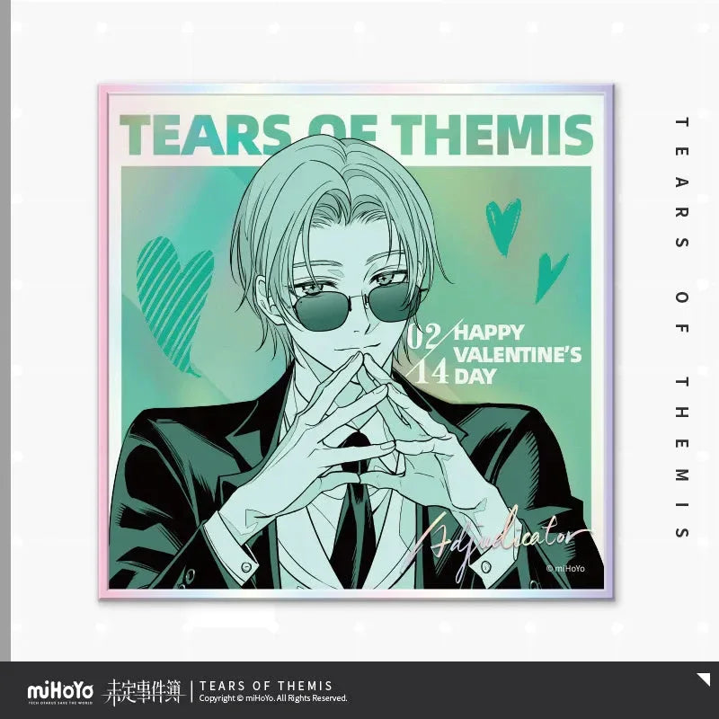Tears of Themis Happy Valentine's Day Series Decorative Shikishi Cardboard