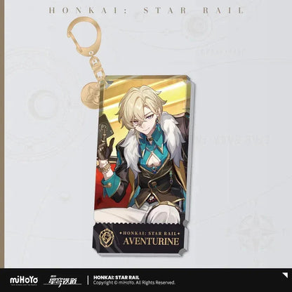 Honkai: Star Rail The Preservation Character Warp Artwork Acrylic Keychain