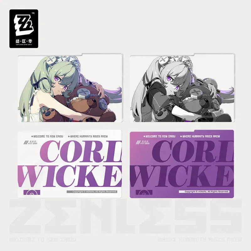 Zenless Zone Zero Mindscape Cinema Series Framed Acrylic Insert Set Victoria Housekeeping Co.