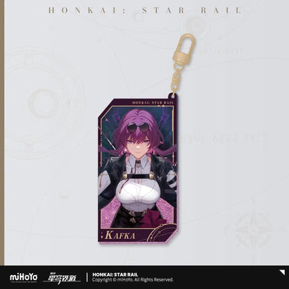 Invitation From The Stellar Series Quicksand Acrylic Keychain