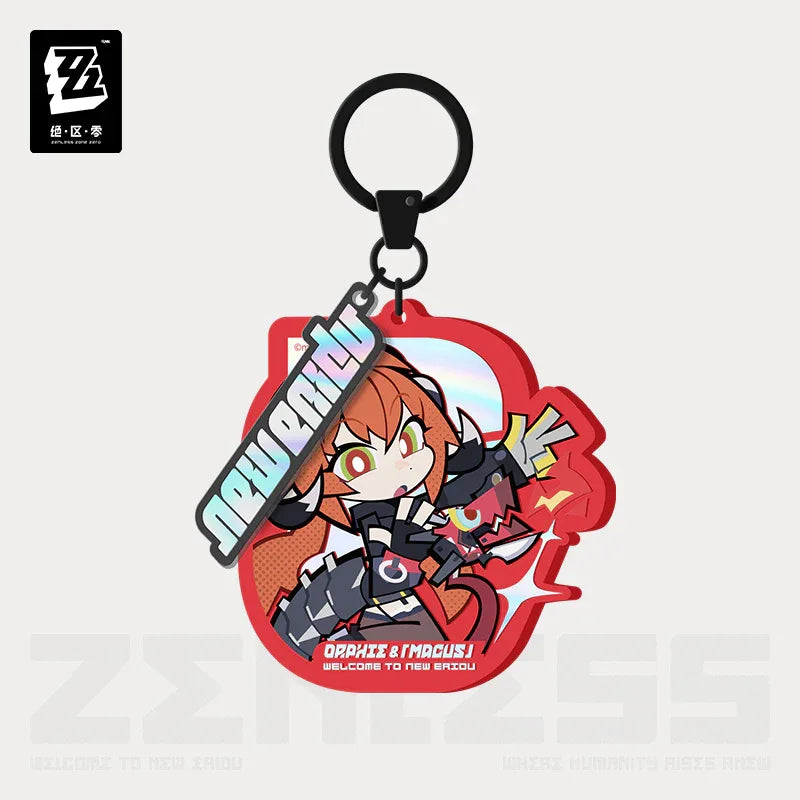 Zenless Zone Zero New Eridu Series Obol Squad Chibi Acrylic Keychain