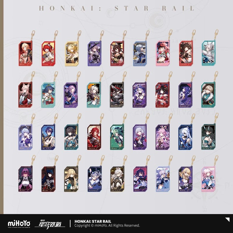 Invitation From The Stellar Series Quicksand Acrylic Keychain