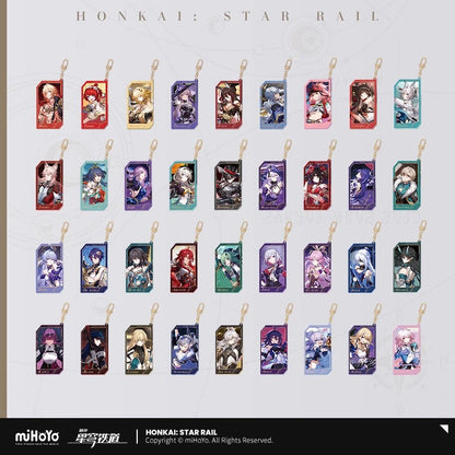 Invitation From The Stellar Series Quicksand Acrylic Keychain