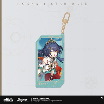 Invitation From The Stellar Series Quicksand Acrylic Keychain