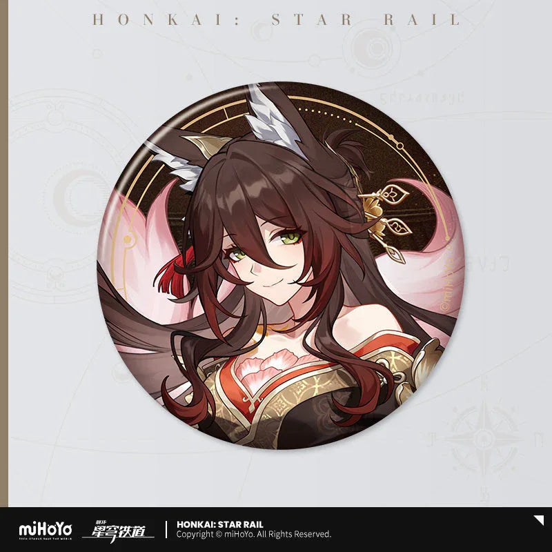 Honkai: Star Rail Invitation From The Stellar Series Tinplate Badge