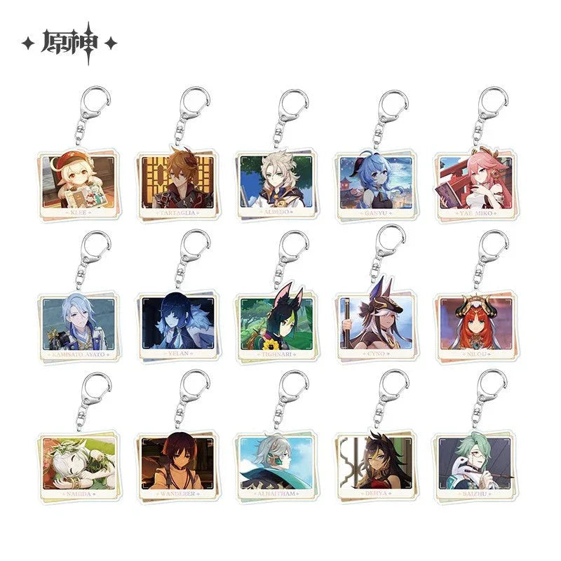Genshin Impact Character PV Series Acrylic Keychain - Fontaine
