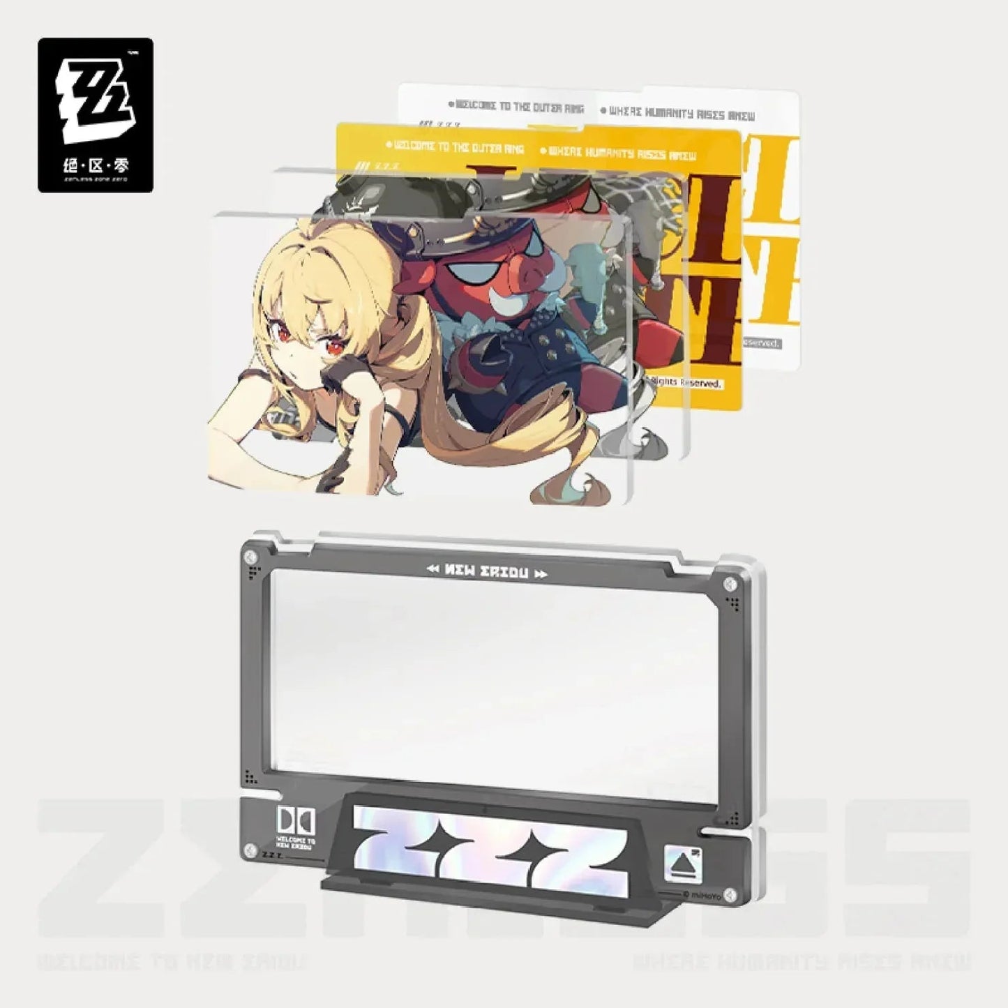 Zenless Zone Zero Mindscape Cinema Series Sons of Calydon Framed Acrylic Insert Set