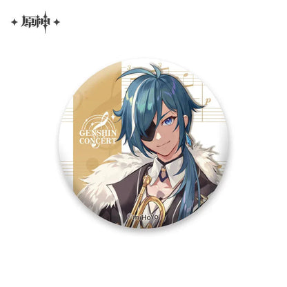 Genshin Impact Melodies of an Endless Journey Character Series Badge