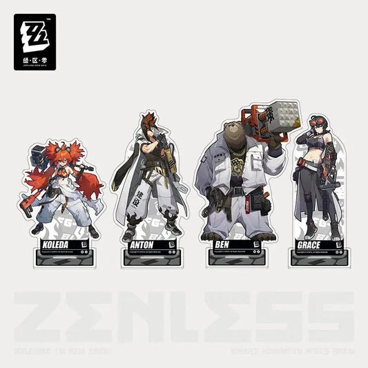 Zenless Zone Zero Artwork Series Belobog Heavy Industries Acrylic Stand