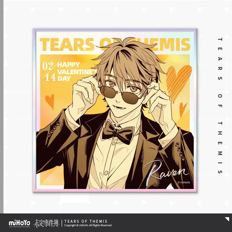 Tears of Themis Happy Valentine's Day Series Decorative Shikishi Cardboard