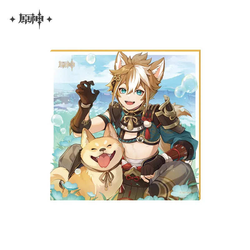 Genshin Impact The Day of Destiny Series Shikishi Cardboard