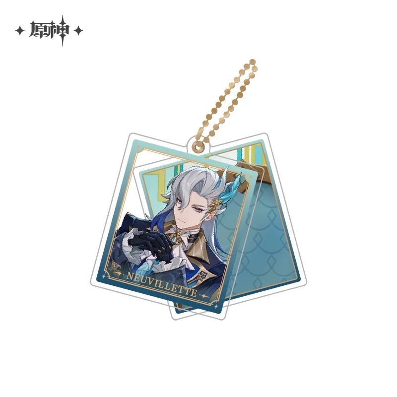 Genshin Impact Event Artwork Series Acrylic Pendant