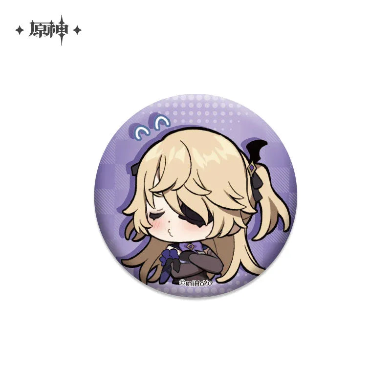 Genshin Impact Chibi Emojis Series Badge Vol.1