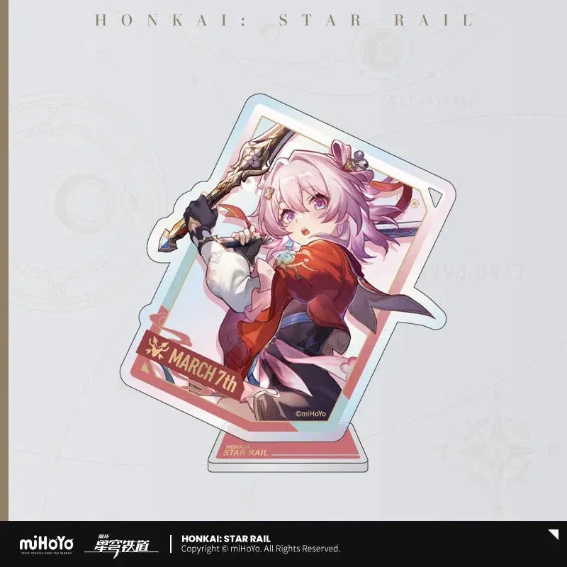Honkai: Star Rail Interstellar Journey Series Acrylic Decorative Pendant/ Panel