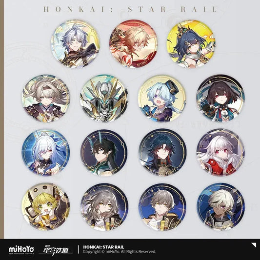 Honkai: Star Rail The Destruction Character Warp Artwork Tinplate Badge