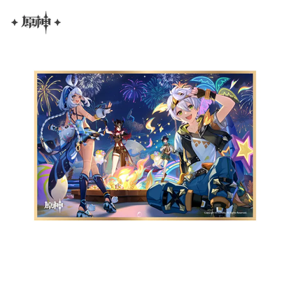 Genshin Impact Shikishi Card Board