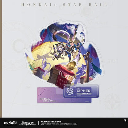Honkai: Star Rail The Nihility Character Warp Artwork Acrylic Stand