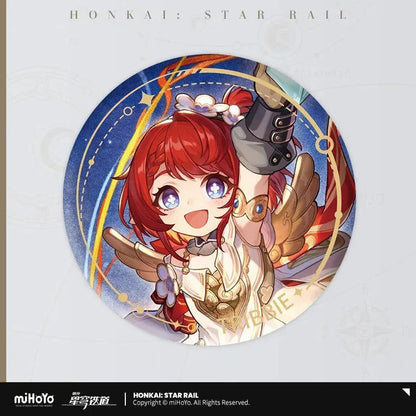 Honkai: Star Rail The Harmony Character Warp Artwork Tinplate Badge
