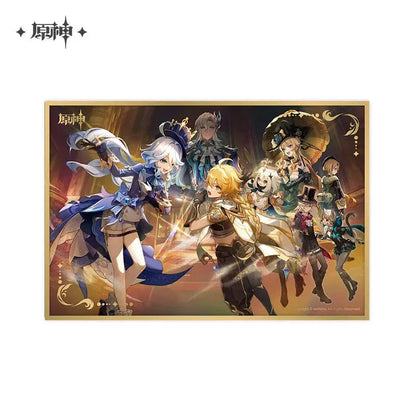 Genshin Impact Theme Series Acrylic Shikishi Cardboard