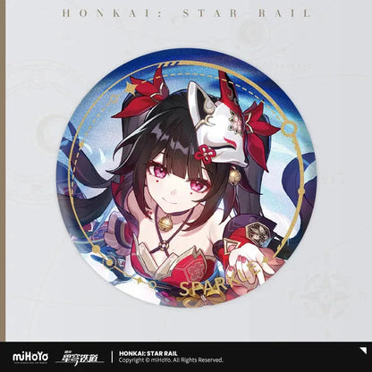 Honkai: Star Rail The Harmony Character Warp Artwork Tinplate Badge
