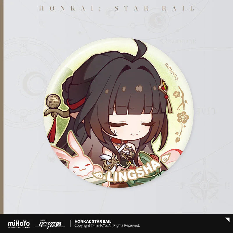 Honkai: Star Rail Happy New Year Series Tinplate Badge Vol 2