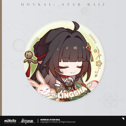 Honkai: Star Rail Happy New Year Series Tinplate Badge Vol 2