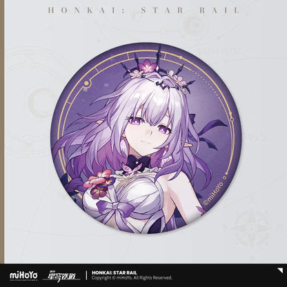 Honkai: Star Rail Invitation From The Stellar Series Tinplate Badge