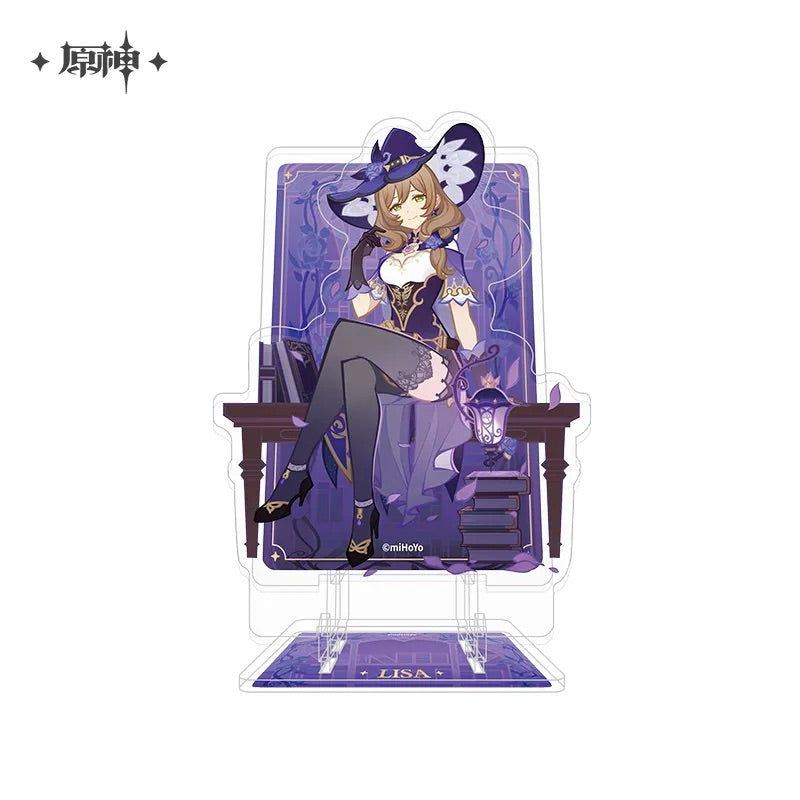 Genshin Impact Genius Invokation TCG Acrylic Mobile Phone Holder