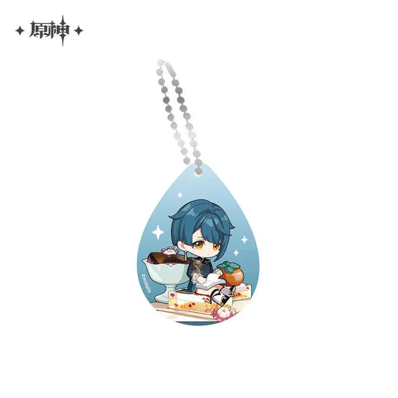 Genshin Impact Sweet Summer Series Acrylic Pendant Xingqiu Ver. (Not For Sale)