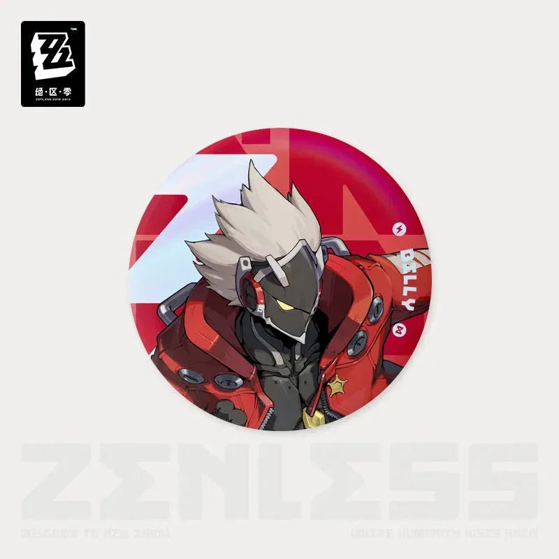 Zenless Zone Zero Time Signal Research Series Tinplate Badge