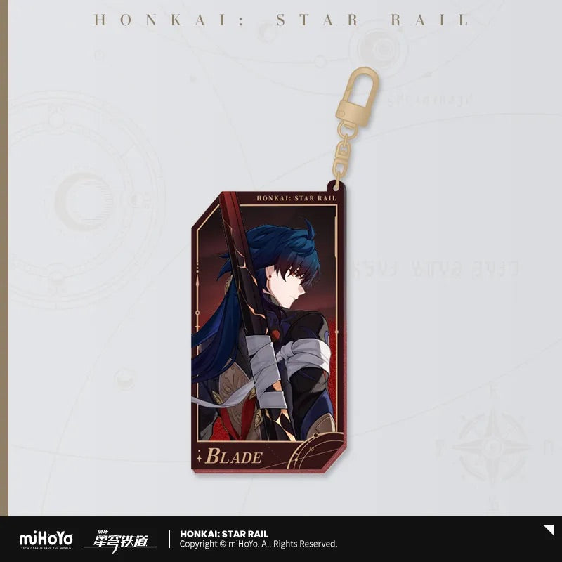 Invitation From The Stellar Series Quicksand Acrylic Keychain