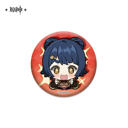 Genshin Impact Chibi Emojis Series Badge Vol.2