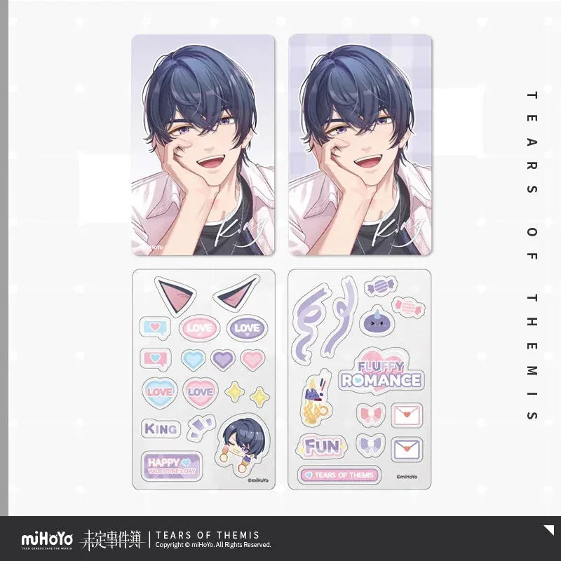 Tears of Themis Fluffy Romance Series Exclusive Photo Card Decoration Set