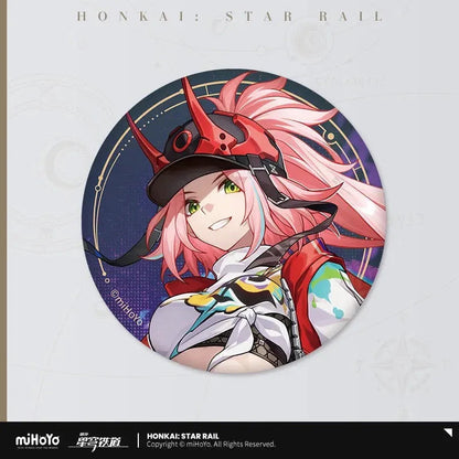 Honkai: Star Rail Invitation From The Stellar Series Tinplate Badge