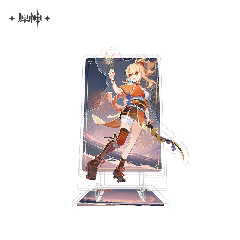 Genius Invokation TCG Acrylic Mobile Phone Holder