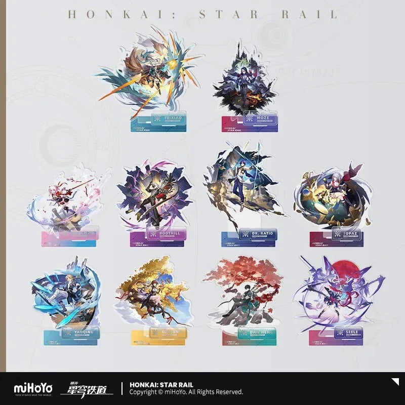 Honkai: Star Rail The Hunt Character Warp Artwork Acrylic Stand