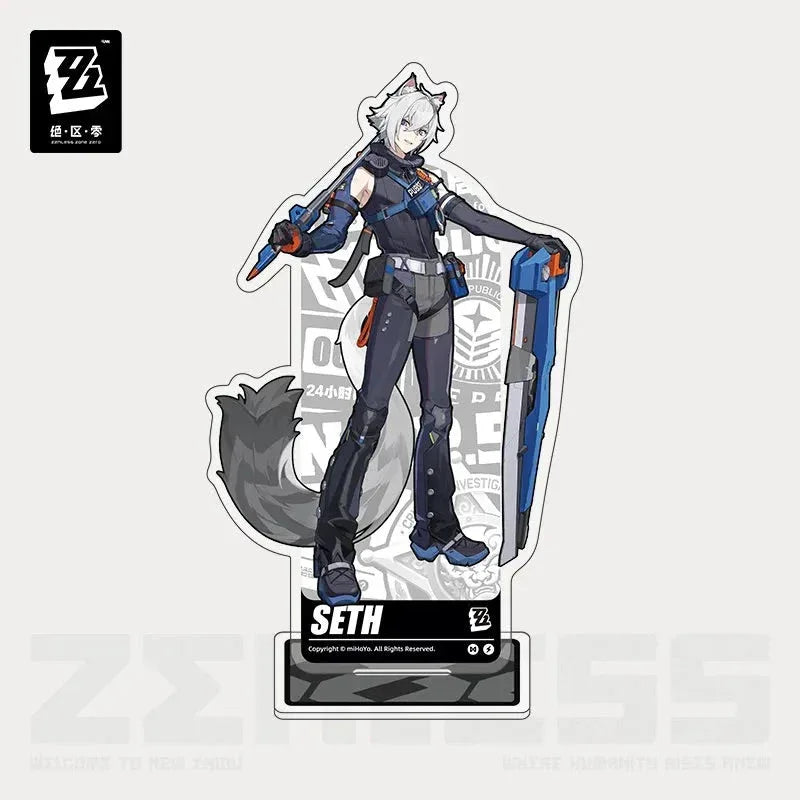 Zenless Zone Zero Artwork Series Criminal Investigation Special Response Team Acrylic Stand