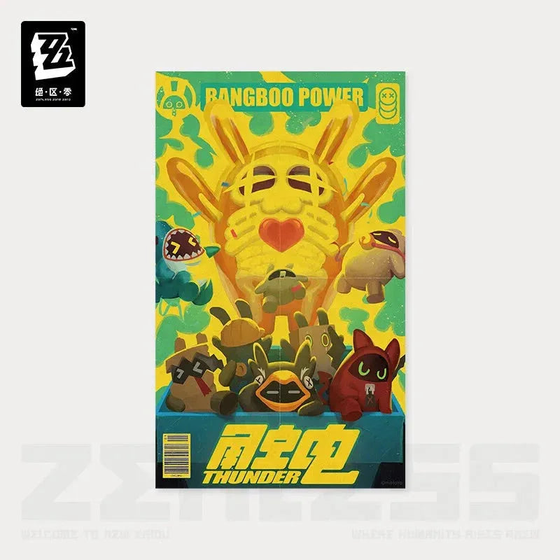 Zenless Zone Zero Random Play (Phaethon, Proxies, Poxy) Video Tape Series Collectible Posters