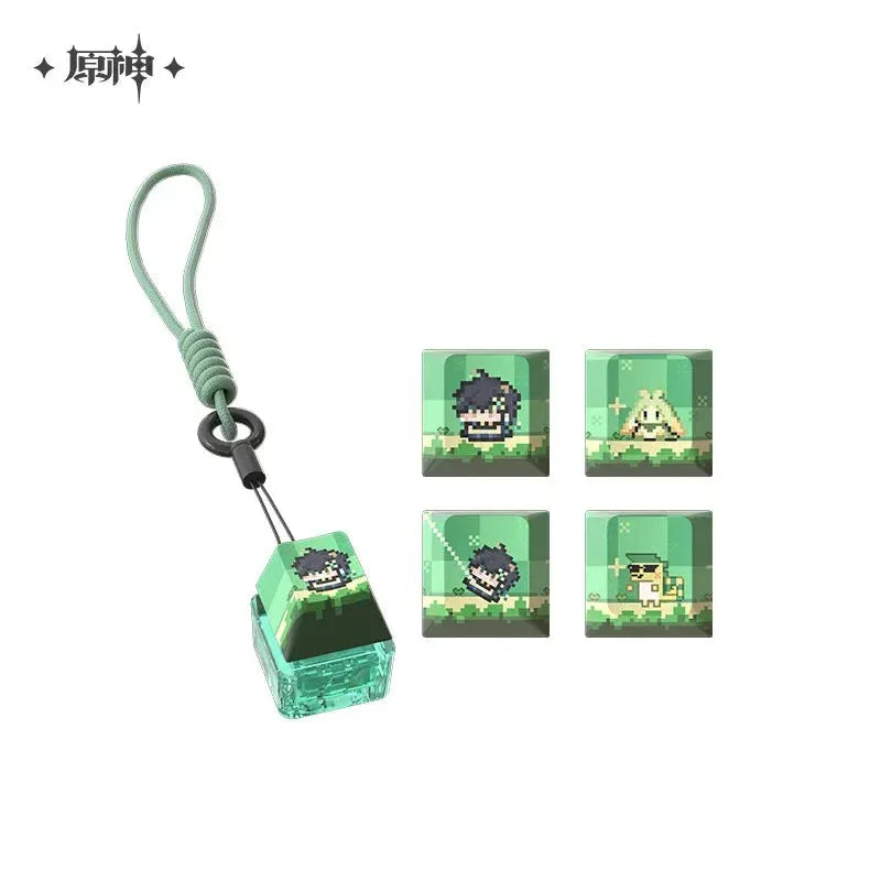 Genshin Impact Natlan Colorful Pixels Series Kinich Merch