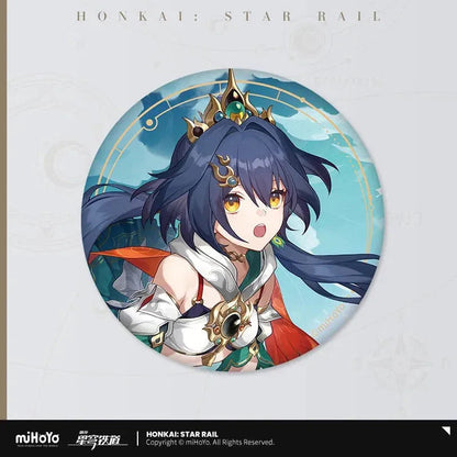 Honkai: Star Rail Invitation From The Stellar Series Tinplate Badge