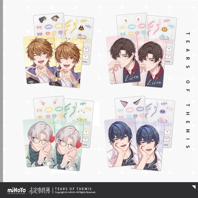 Fluffy Romance Series Exclusive Photo Card Decoration Set
