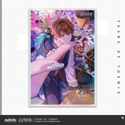 Paradise In The Palm Series PET Shikishi Cardboard