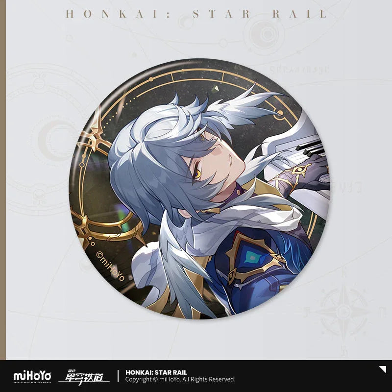 Honkai: Star Rail Invitation From The Stellar Series Tinplate Badge