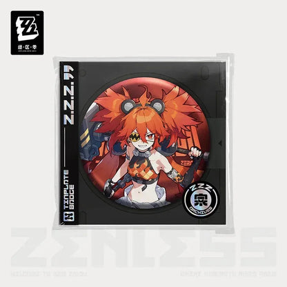 Zenless Zone Zero Artwork Series Belobog Heavy Industries Tinplate Badge