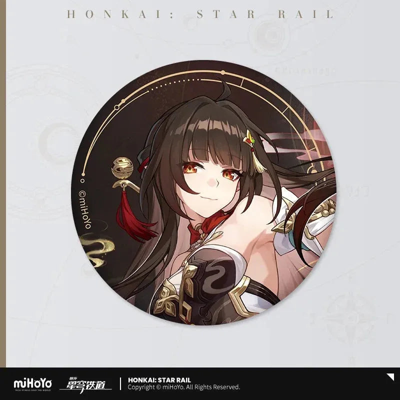 Honkai: Star Rail Invitation From The Stellar Series Tinplate Badge