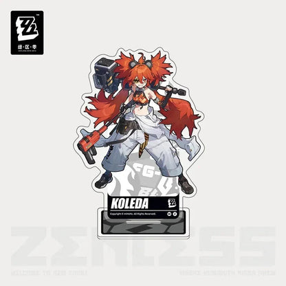 Zenless Zone Zero Artwork Series Belobog Heavy Industries Acrylic Stand