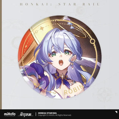 Honkai: Star Rail The Harmony Character Warp Artwork Tinplate Badge