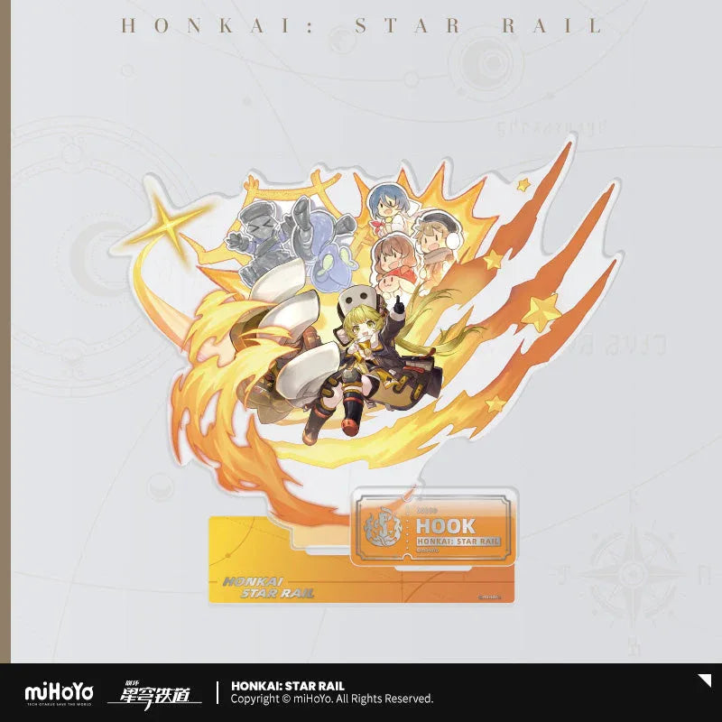 Honkai: Star Rail The Destruction Character Warp Artwork Acrylic Stand